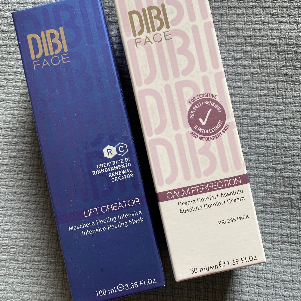 New DIBI MILANO Lift Creator Intensive Peeling Mask & Comfort Cream